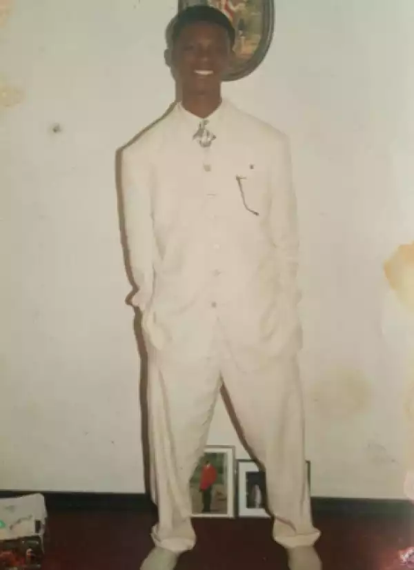 Comedian I Go Dye Shares Throwback Photo From His First One Room Rented Apartment